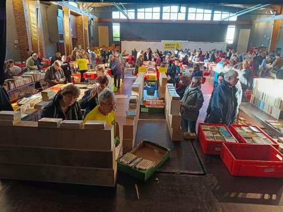 Foire aux Livres à Bar-Le-Duc, les 4 et 5 octobre 2025 pour Amnesty International