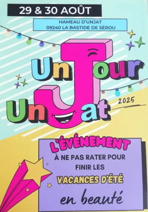 FÊTE à UNJAT - la Bastide-de-Sérou