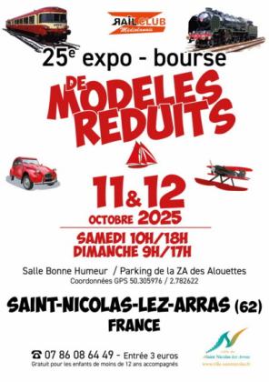 25e exposition bourse de modèles réduits - Saint-Nicolas