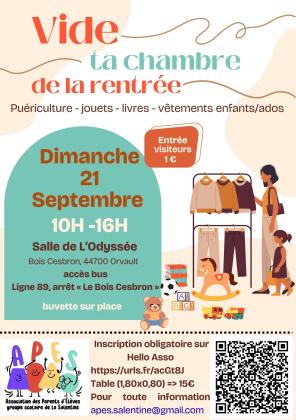 Vide ta chambre de la rentrée - Orvault