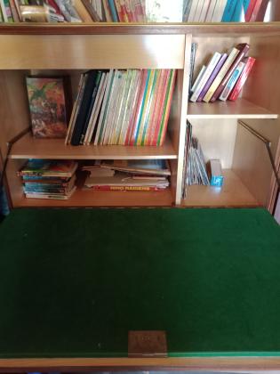 Meuble bureau en bois vintage