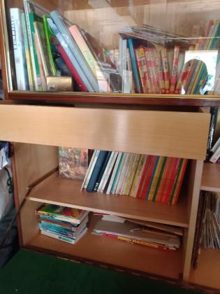 Meuble bureau en bois vintage