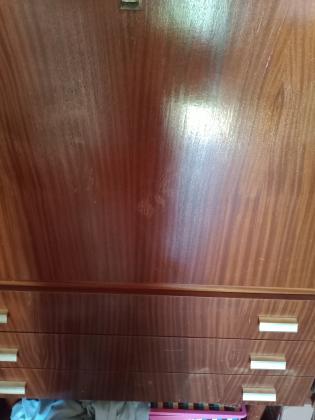 Meuble bureau en bois vintage