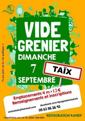 Vide-greniers - Taïx