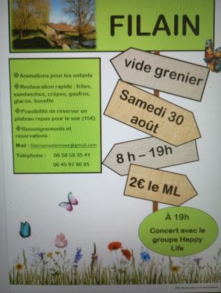 VIDE GRENIER FILAIN (70)