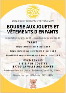 BOURSE AUX JOUETS LA VILLE AUX DAMES