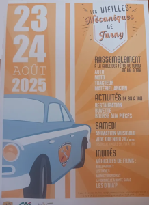 Rassemblement vieilles mécaniques, vide-greniers - Turny