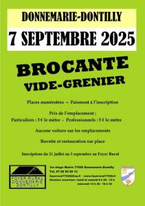 Brocante, vide-greniers - Donnemarie-Dontilly