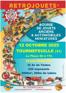 Rétrojouets : bourse d'échanges de jouets anciens et automobiles miniatures - Tournefeuille