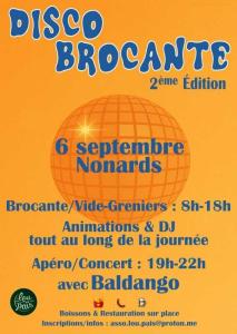 vide grenier, brocante festifs et concert - Nonards