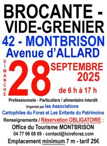 Brocante, Vide-greniers - Montbrison