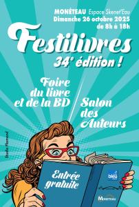 34e Festilivres : marché du livre ancien, d'occasion, CPA, VP et BD - Monéteau