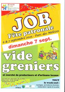 VIDE GRENIER JOB