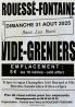 Vide-greniers - Rouessé-Fontaine
