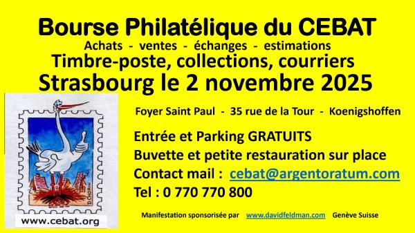 Bourse philatélique - Strasbourg