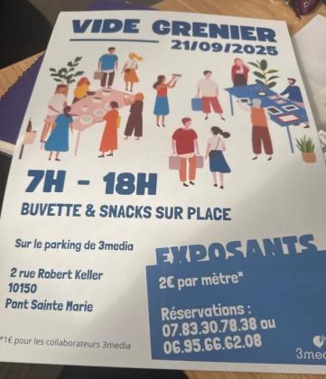 Vide-greniers - Pont-Sainte-Marie