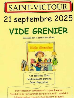 Vide-greniers - Saint-Victour