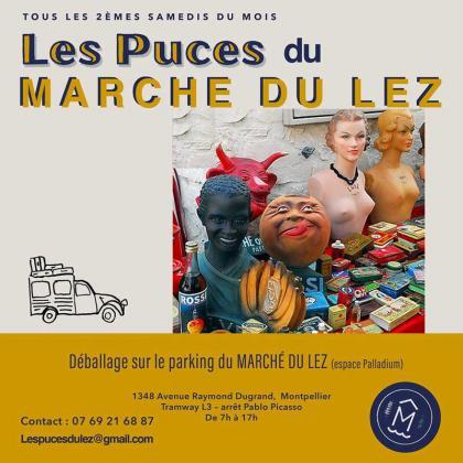 Les Puces du Marché du lez à Montpellier