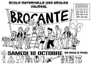 Vide-greniers d'automne aux groues - Vauréal