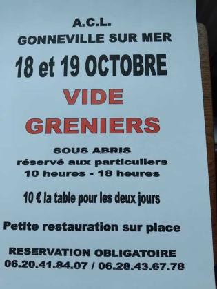 Vide-greniers - Gonneville-sur-Mer