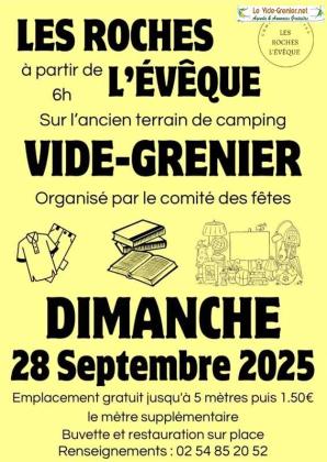 Vide-greniers - Les Roches-l'Évêque