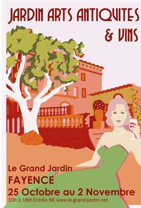 Salon Jardin art antiquités et vins - Fayence