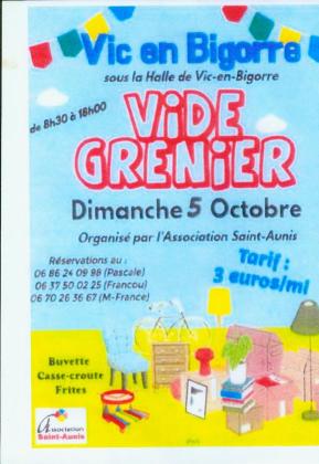 Vide-greniers - Vic-en-Bigorre