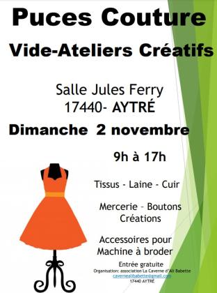 Puces des couturières - Aytré