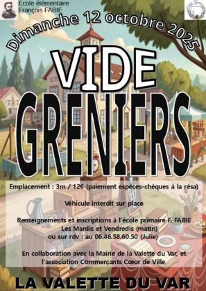 Vide-greniers - La Valette-du-Var