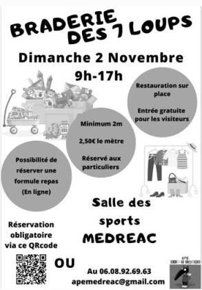Braderie des 7 loups - Médréac