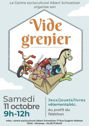 Vide grenier au profit du Téléthon 2025