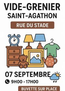 Vide-greniers - Saint-Agathon