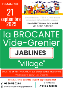 Brocante Vide Grenier de Jablines