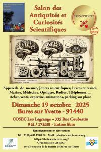 11e salon d'antiquités et curiosités scientifiques - Bures-sur-Yvette