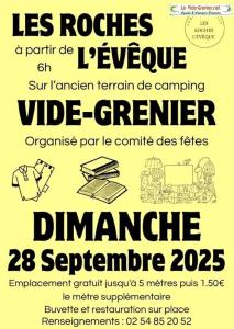 Vide-greniers - Les Roches-l'Évêque