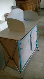 TRIGANO Meuble cuisine pliant