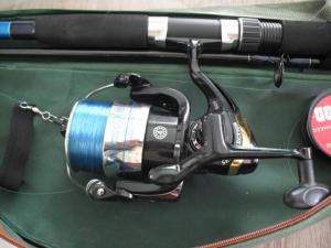 Lot lancer de pèche en mer