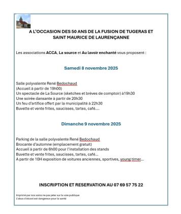 Brocante, Vide-greniers - Tugéras-Saint-Maurice