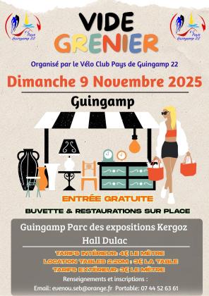 Brocante, Vide-greniers - Guingamp