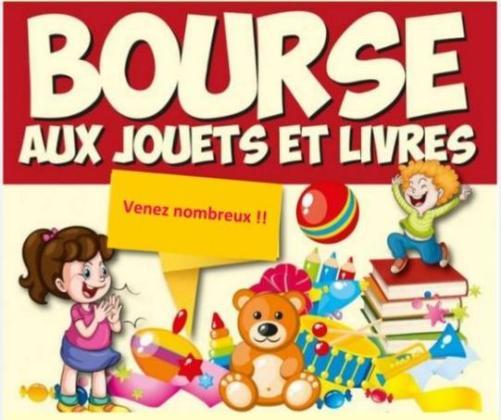 Bourse aux jouets, livres et matériel de sport - Vernet