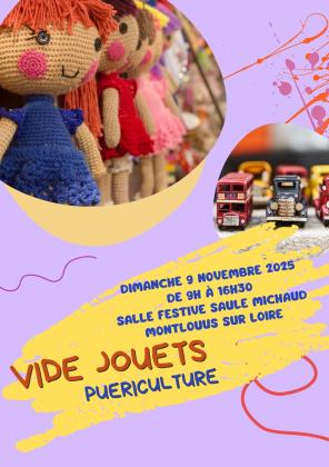 Vide-jouets, puériculture, vêtements 0-10 ans - Montlouis-sur-Loire