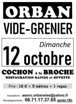 Vide-greniers - Orban