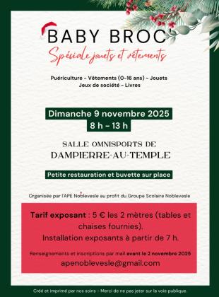 Baby broc - Dampierre-au-Temple
