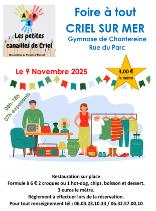 Foire à Tout - Criel-sur-Mer