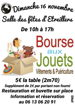 Bourses aux jouets, puéricultures et vêtements - Étreillers