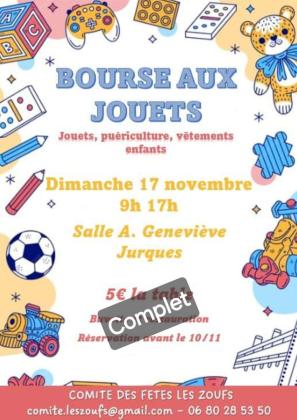 Bourse aux jouets, vêtements, puériculture - Jurques