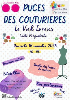 Puces des couturières - Le Vieil-Évreux