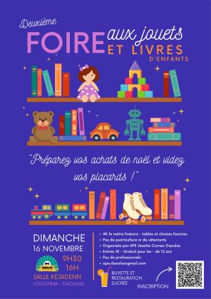 Foire aux jouets et livres - Logonna-Daoulas