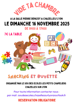 Bourse aux jouets - Chazelles-sur-Lyon