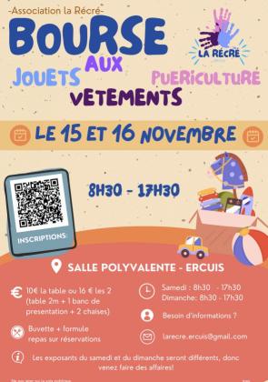 Bourse aux jouets - Ercuis